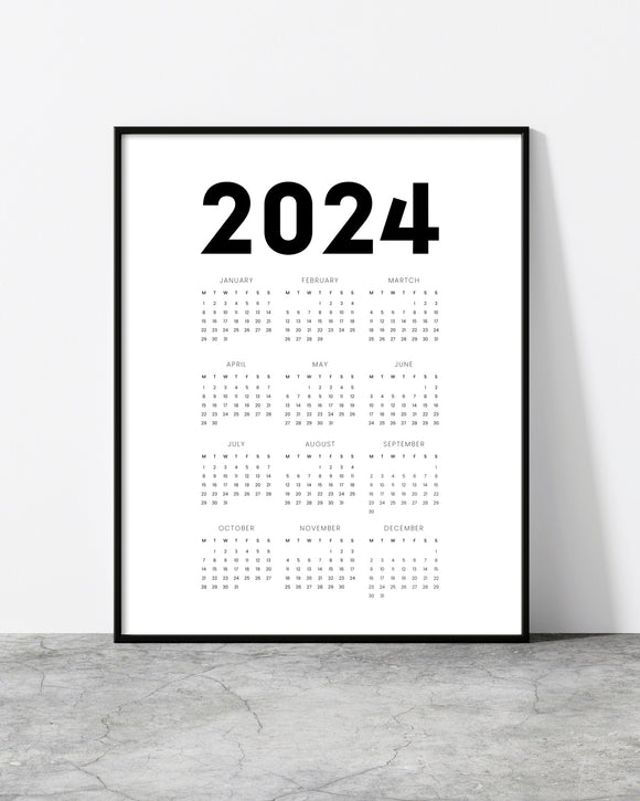 Wall Calendars 2024 | Unique Modern Look Wall Calendars and Planners ...